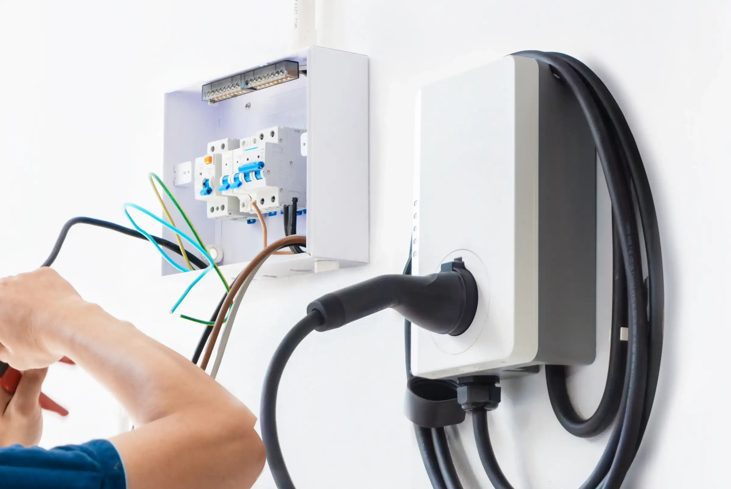 Dual EV Charger Installation